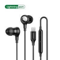 ราคา UGREEN Wired Earphone With Microphone In Ear 3 5mm Noise Cancelling USB Type C Lightning Earphones For iPhone Xiaomi Headphones (19615769124)