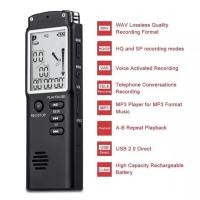 ราคา พร้อมส่ง 8GB เครื่องอัดเสียงดิจิตอลพร้อม WAV MP3 Player เครื่องบันทึกเสียงไมโครโฟน (14496295262)