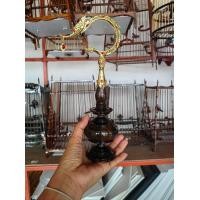 ราคา หัวกรงนก หัวกรงนกไม้ขาวดำพร้อมตะขอท้องปลิงหงส์พลอย ขนาด 11 13 ซี่ (21544646354)