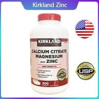 ราคา EXP 09 2027 Kirkland Signature Calcium Citrate Magnesium and Zinc 500 Tablets (23743491328)