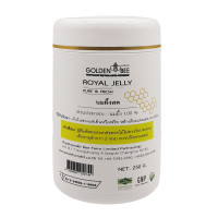 ราคา นมผึ้งสด 250 กรัม กระปุกขอบทอง Fresh Royal Jelly จากธรรมชาติแท้ 100 แบรนด์ Golden Bee ตรงจากฟาร์มผึ้งพัฒนกิจ เชียงใหม่ (22616573591)