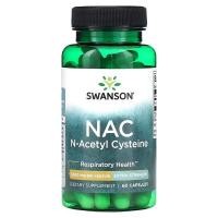 ราคา พร้อมส่ง Swanson N Acetyl Cysteine NAC 600 mg 100 Capsules (21752962241)
