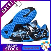 ราคา 2025 ใหม่ รองเท้าเด็ก Velcro สำหรับฟุตบอล รองเท้าออกกำลังกาย กันลื่น สไตล์ฟุตซอล ขนาดเด็กวัยรุ่น 31 43 (24202538696)