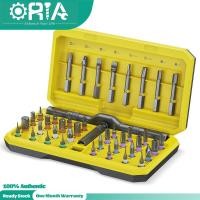 ราคา ORIA ชุดไขควงเฟืองชุดไขควงที่แม่นยำ42 In 1ชุดกดสิวซ่อมบ้าน6 35มม พร้อมด้ามจับเฟืองล้อตัวทีแบบถอดได้สำหรับเฟอร์นิเจอร์จักรยานคอมพิวเตอร์อิเล็กทรอนิกส์ (24328823380)