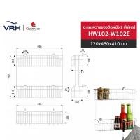 ราคา VRH ชั้นวางของในห้องครัว รุ่น HW101 W101BHW102 W102EHW109 W109AHW206 W206DHW104 W104H HW500 W500SS (22697185785)