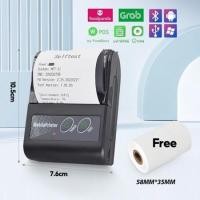 ราคา เครื่องพิมพ์ใบเสร็จ ไร้สาย Bluetooth เครื่องปริ้นพกพา แบบไม่ใช้หมึก Xprinter เครื่องพิมพ์ใบเสร็จรับเงิน สลิป ระบบ POS 58mm (24726383127)