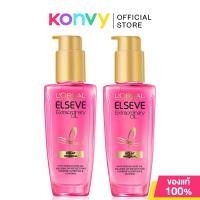 ราคา Loreal Paris Elseve Extraordinary Oil ลอรีอัลปารีสออยล์บำรุงผม100ml BotanicalJasmine FrenchRose AllAsianHair Botanical (24620339846)