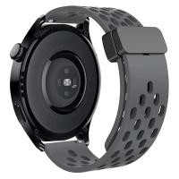 ราคา สาย Amazfit GTR 4 สายรัดหัวเข็มขัดแม่เหล็กซิลิโคนพับได้สำหรับนาฬิกา Amazfit GTR4 GTR 3 GTR 3 Pro GTR 2e GTR 2 GTR 47mm สายซิลิโคนเดิม (21625649024)
