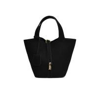 ราคา C K กระเป๋าแบบหนีบแขนไหล่หนังกลับความจุมากอเนกประสงค์กระเป๋าทรงถังของผู้หญิง (24237671071)