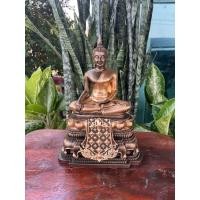 ราคา พระพุทธรูปปางมารวิชัย หรือปางชนะมาร เนื้อแร่เหล็กน้ำพี้ ขนาดฐาน7นิ้ว หน้าตัก5นิ้ว สูง10นิ้ว (24209071260)