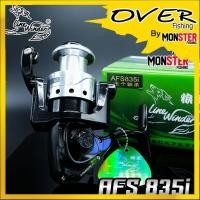 ราคา รอกสปินหมาป่า Line Winder รุ่น AFS 835i ดำ เงิน (22548333286)