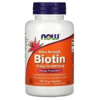 ราคา พร้อมส่ง NOW Foods Biotin Vitamin B 7 Biotin 1000 5000 10000 mcg ไบโอติน (21748030451)