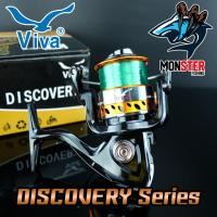 ราคา รอกสปินนิ่ง VIVA DISCOVERY DS5000 RED GOLD BLACK BLUE (6720454126)
