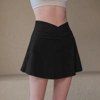 ราคา กระโปรงสั้นกีฬาเทนนิสสำหรับผู้หญิง กระโปรงสั้นกีฬาฤดูร้อน กระโปรงสั้นโยคะ กระโปรงสั้นวิ่ง กระโปรงกางเกงโยคะ กระโปรงฟิตเนส (24402126211)