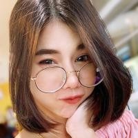 ราคา แว่นสายตา แว่นกรองแสงสีฟ้าได้จริง กรอบสีดำทอง แว่นทรงหยดน้ำ มีตั้งแต่เลนส์ 50 ถึง 400 มีทั้งสายตาสั้นและยาว กดเลือกเลนส์เลยค่ะ (5221278212)