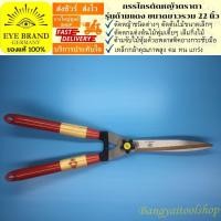 ราคา EYE BRAND กรรไกรตัดหญ้าตราตา รุ่นด้ามแดง ขนาดยาวรวม 22 นิ้ว ตัดตกแต่งต้นพุ่มไม้ กรรไกรตัดแต่งกิ่งไม้ กรรไกรเล็มกิ่งไม้ Hedge Shear (501832421)
