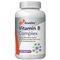 ราคา bcuelov อาหารเสริมวิตามินบีคอมเพล็กซ์ 120 แคปซูล สุขภาพหัวใจ ระบบประสาท รองรับการเผาผลาญพลังงาน (24386075039)