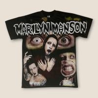 ราคา เสื้อ Marilyn Manson สไตล์วินเทจ สกรีนทั้งตัว OVP (9596060782)