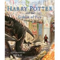 ราคา Chulabook c321 หนังสือ HARRY POTTER AND THE GOBLET OF FIRE ILLUSTRATED EDITION (23177536349)