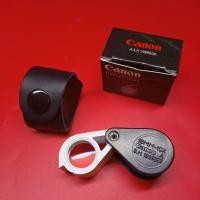 ราคา LIMITED กล้องส่องพระ ส่องเพรช Canon A S H รุ่นPRO สีดำขาว รุ่นลิมิเต็ด เลนส์แก้วสามชั้น Multicoat 10X18MM แถมฟรีซองหนังวัวแท้สวยๆตรงรุ่น (17438084661)