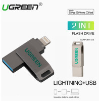 ราคา Ugreen OTG USB Flash Drive 256GB 1TB Pendrive หน่วยความจำความเร็วสูงสำหรับ IPhone14 13 12 11 X 8 7 6 IPad (16500686040)