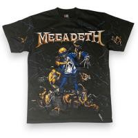ราคา เสื้อOVP MEGADEATH สไตล์วินเทจ สกรีนทั้งตัว เสื้อวงดนตรีต่างประเทศ (3970428835)