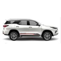 ราคา Sticker Toyota new fortuner สติ๊กเกอร์แต่งรถ สติ๊กเกอร์ข้างรถ สติ๊กเกอร์ลาย TRD sportivo all new toyota fortuner 1คู่ ซ้าย ขวา (14065086846)