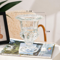 ราคา แจกันดอกไม้ vaseใสดอกไม้ แจกันตกแต่งบ้าน แจกัน พร้อมส่งไทย แจกันแก้ว หรูหรา ขนาดใหญ่ โปร่งใส แจกันดอกไม้ แจกัน แจกันเซรามิค (22434562756)