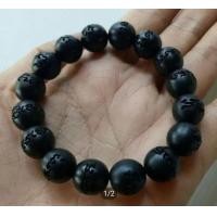 ราคา ประคำข้อมือไม้พญางิ้วดำ10มิลกลม จารพระคาถามงกุฎพระพุทธเจ้า (10304720048)