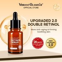 ราคา VIBRANT GLAMOUR Retinol Serum Firming Collagen Anti Aging Fading Dark Spots Fine Lines Moisturizing Repair Skin Care 30ml (24785268904)