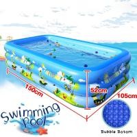 ราคา Misty Crewley สระว่ายน้ำเป่าลม สระน้ำ สระว่ายน้ำเด็ก สระน้ำเป่าลม 3 ชั้น ฟรีปั๊มไฟฟ้า สระ 3 เมตร 4 ชั้น ตัวเลือก 6 ขนาด (24530801515)