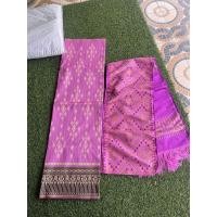 ราคา ครบชุด 2ชิ้น สไบแพรวา ผ้าถุงกาบบัว เซ็ทสไบ ผ้าถุง เนื้อผ้าไหม ทอเครื่อง ได้ 2ผืน (24790823177)