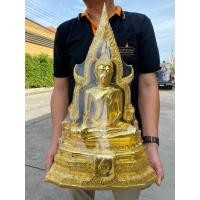 ราคา พระพุทธชินราช หน้าตักพระ9นิ้ว ฐานกว้าง14นิ้ว สูง23นิ้ว ปิดทองเค องค์ใหญ่ (9971908608)