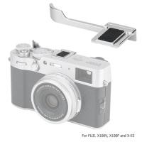 ราคา JJC Fuji THS Up จับสำหรับ Fujifilm X100VI X100V X100T X100F X E3กล้อง X E4ที่พักนิ้วหัวแม่มือรองรับที่ยึดโครงจับกล้องมือถือปลอดภัยอลูมิเนียมอัลลอยด์และหนังไมโครไฟเบอร์ทำจาก (24618723335)