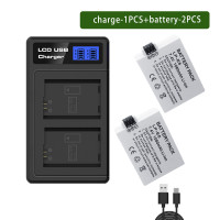 ราคา Puantes LP E5 E5 แบตเตอรี่ ช่องคู่เครื่องชาร์จ LCD USB สําหรับ Canon EOS Rebel XS Rebel T1i Rebel XSi 1000D 500D 450D Kiss X3 Kiss X2 Kiss F (23680042630)