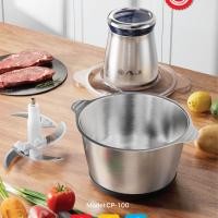 ราคา AJ CP100 เครื่องปั่นอเนกประสงค์ เครื่องบด สับ เนื้อสัตว์ ผัก ผลไม้ ช่วยผสมส่วนต่างๆ เข้าด้วยกันได้อย่างรวดเร็ว ประกัน 1 ปี (23404762040)