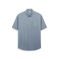 ราคา AIIZ เสื้อเชิ้ตผู้ชายแขนสั้น สีพื้น AIIZ Mens Short Sleeve Shirt (24710515142)