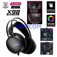 ราคา หูฟังเกมมิ่ง 7 1 NUBWO X98 หูฟังคอม Gaming headset USB Surround 7 1 รับประกัน 2 ปี (7459326098)