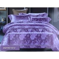 ราคา ชุดเครื่องนอน ผ้าปูที่นอน ผ้าแพร 6 ชิ้น ขนาด 6 ฟุต (15422617068)