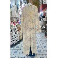 ราคา ชุดเซ็ทสาวอวบ ผ้าปักฉลุรุ่นแขนยาวขายาว ผ้าปักแต่งลูกไม้ สวยมาก (24707086178)