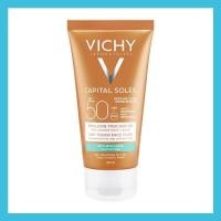 ราคา Vichy Capital Soleil Dry Touch Face Fluid Spf50 ครีมกันแดด Vichy วิชี่ แคปปิตอล โซเลย ดรายทัช 50ml (15505658707)