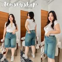 ราคา Acasey กางเกงยีนส์ผู้หญิง ขาสั้น 5ส่วน เรียบ รุ่น SUMMER SHORT กางเกงสาวอวบ มี Bigsize (24343585119)