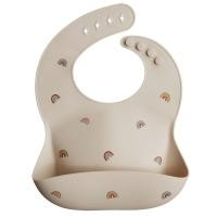 ราคา Mushie Silicone Baby Bib ผ้ากันเปื้อนซิลิโคนสำหรับลูกน้อย (23087907872)