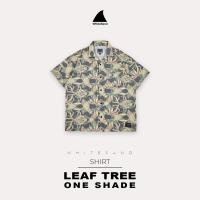 ราคา WhiteSand Shirts เสื้อเชิ้ต เสื้อฮาวาย ลาย Leaf Tree ชุดไปทะเล (24356629655)