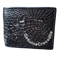 ราคา กระเป๋าสตางค์หนังจระเข้สีดำ หนังแท้ของแท้ ใช้นานใช้ทนเป็น 10 ปี (21723521531)
