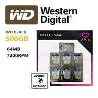 ราคา Western Digital Black 500GB ฮาร์ดไดรฟ์ภายใน 3 5 นิ้ว 7200RPM SATA3 HDD 6 กิกะไบต์ วินาที 64MB (6167608962)