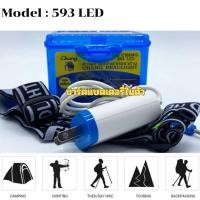 ราคา ไฟฉายคาดศรีษะ CHANG SUNLIGHT รุ่น 593 LED แสงไฟสีเหลือง สีขาว ไฟฉายคาดหัว กันน้ำตราช้าง หัวไฟส่องสัตว์ กรีดยาง (24611817993)
