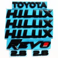ราคา ชุด 7 ชิ้น REVO โลโก้ แต่งรอบคัน สติ๊กเกอร์ 3D โตโยต้า ไฮลักซ์ รีโว่ Logo Sticker Set Toyota Hilux REVO สีดำด้าน (16693363614)