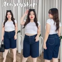 ราคา Acasey กางเกงยีนส์ผู้หญิง ขาสั้น 5ส่วน เรียบ รุ่น SUMMER SHORT กางเกงสาวอวบ มี Bigsize (24343585102)
