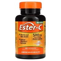 ราคา American Health Ester C with Citrus Bioflavonoids 1000 mg 500 mg per Capsule (23419396582)